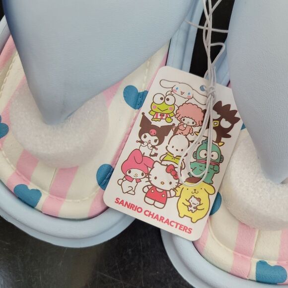 Brand New Sanrio Cinnamoroll Blue Heart Slippers Size: US 8 - Picture 8 of 11